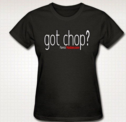 Chop womens tee
